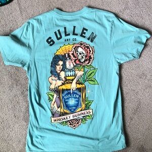 Sullen Art Collective Men’s Graphic T-shirt - Blue -Size: large